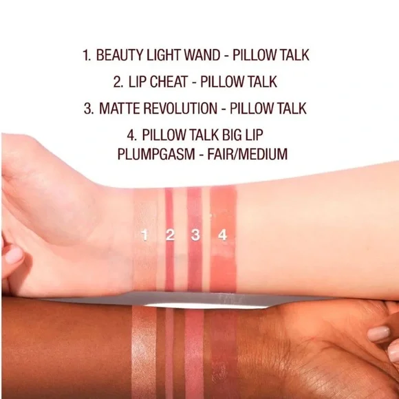 Charlotte Tilbury Pillow Talk Lip and Cheek Set - Picture 4 of 5